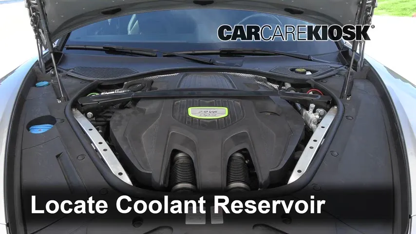 2018 Porsche Panamera 4 E-Hybrid 2.9L V6 Turbo Antigel (Liquide de Refroidissement)